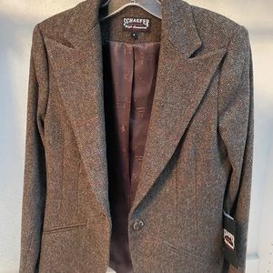 Schaefer Outfitters Women’s Wool Blazer Brown